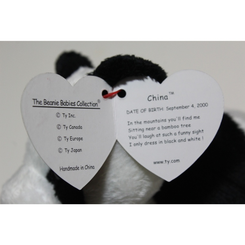TY Beanie Babies China 2000 P.E. Pellets #87447