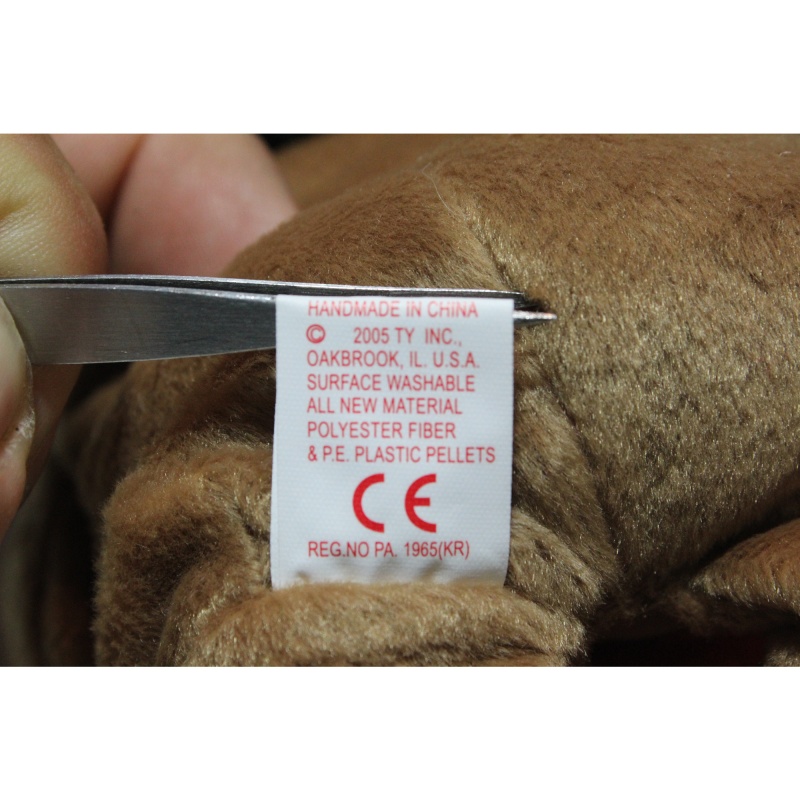 TY Beanie Babies Plymouth 2005 P.E. Pellets #87449