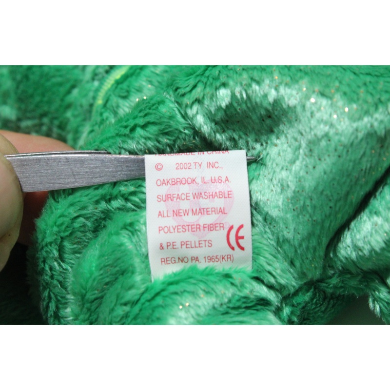 TY Beanie Babies Dublin 2002 P.E. Pellets #87453
