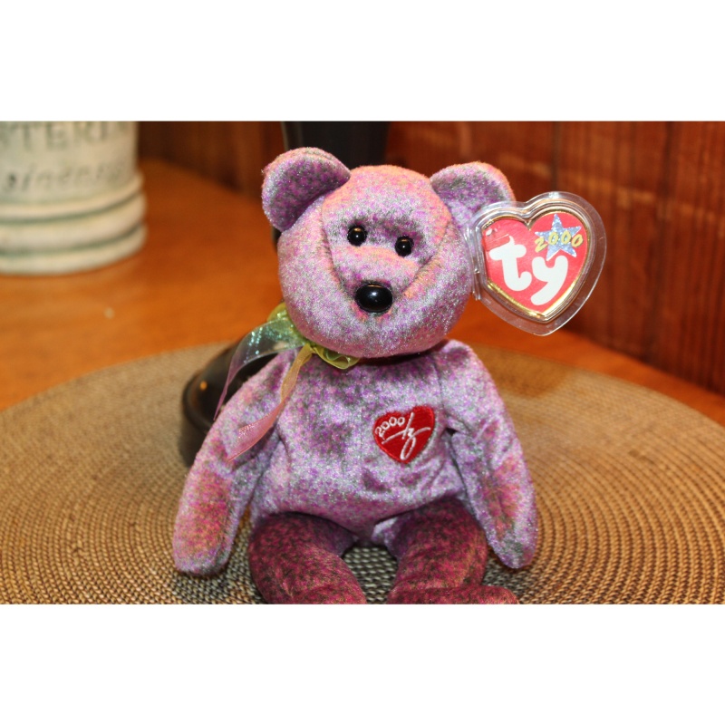 TY Beanie Babies 2000 Signature Bear 2000 P.E. Pellets #87455