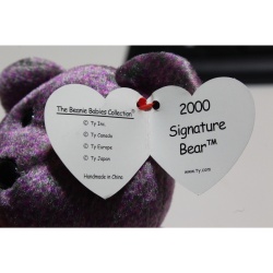 TY Beanie Babies 2000 Signature Bear 2000 P.E. Pellets #87455
