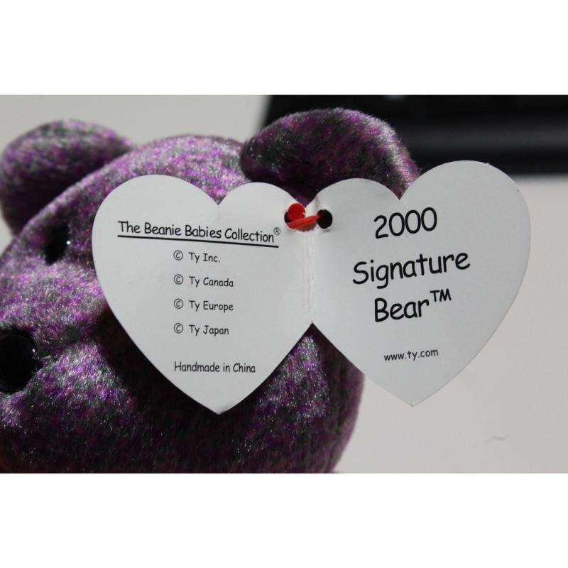 TY Beanie Babies 2000 Signature Bear 2000 P.E. Pellets #87455