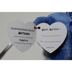 TY Beanie Babies September 2001 P.E. Pellets #87458