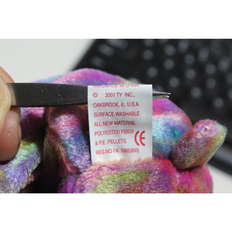 TY Beanie Babies September 2001 P.E. Pellets #87458