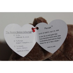 TY Beanie Babies Pecan 1999 P.E. Pellets #87459