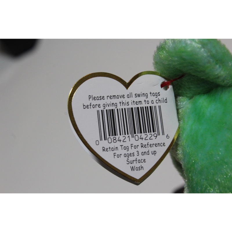 TY Beanie Babies Kicks 1999 P.E. Pellets #87460