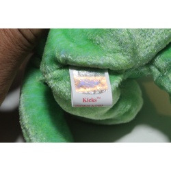 TY Beanie Babies Kicks 1999 P.E. Pellets #87460