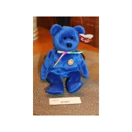 TY Beanie Babies Clubby 1998 P.E. Pellets #87463