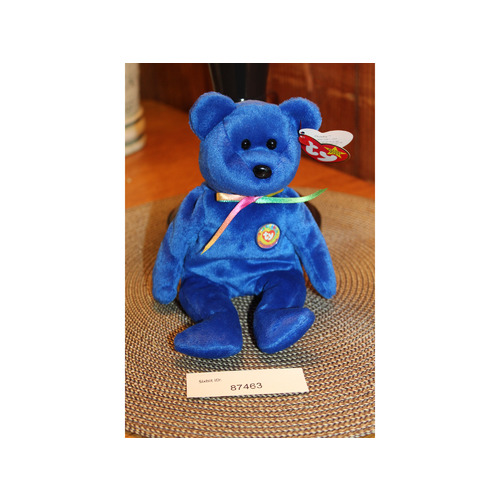 TY Beanie Babies Clubby 1998 P.E. Pellets #87463