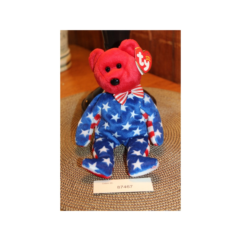 TY Beanie Babies Liberty 2002 P.E. Pellets #87467