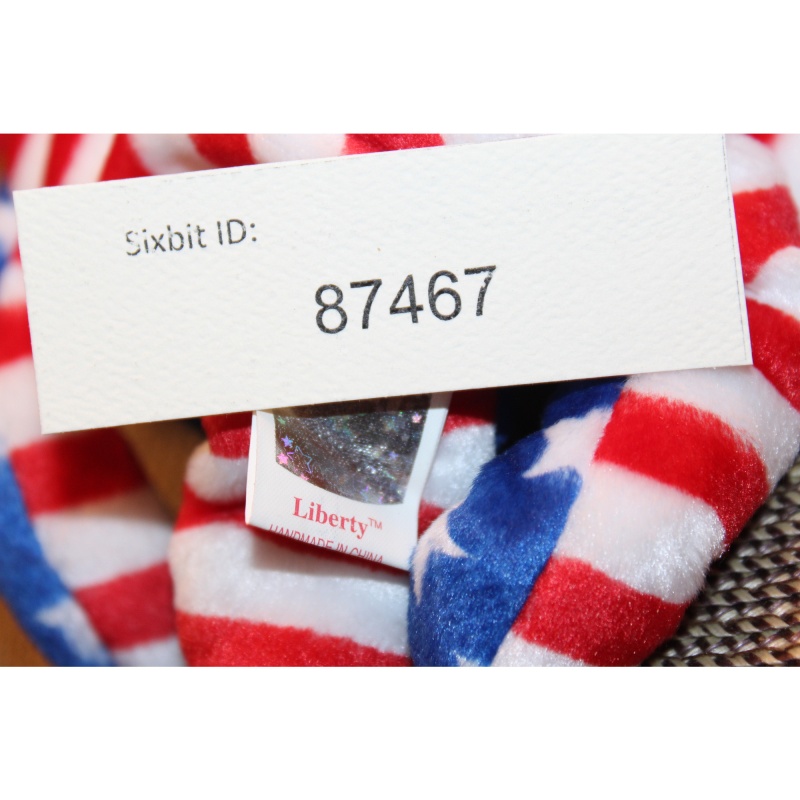 TY Beanie Babies Liberty 2002 P.E. Pellets #87467