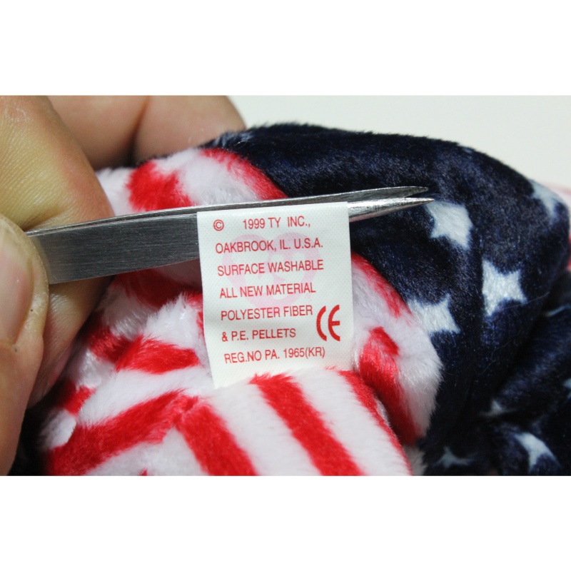 TY Beanie Babies Spangle 1999 P.E. Pellets #87470