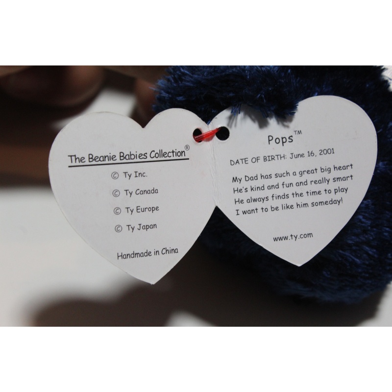 TY Beanie Babies Pops 2002 P.E. Pellets #87471