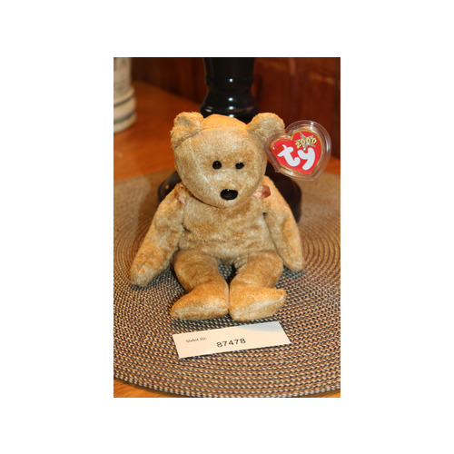 TY Beanie Babies Cashew 2000 P.E. Pellets #87478