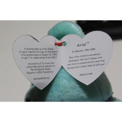 TY Beanie Babies Ariel 2000 P.E. Pellets #87482