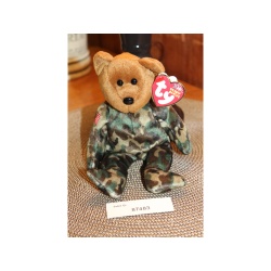 TY Beanie Babies Hero 2003 P.E. Pellets #87483