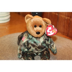 TY Beanie Babies Hero 2003 P.E. Pellets #87483