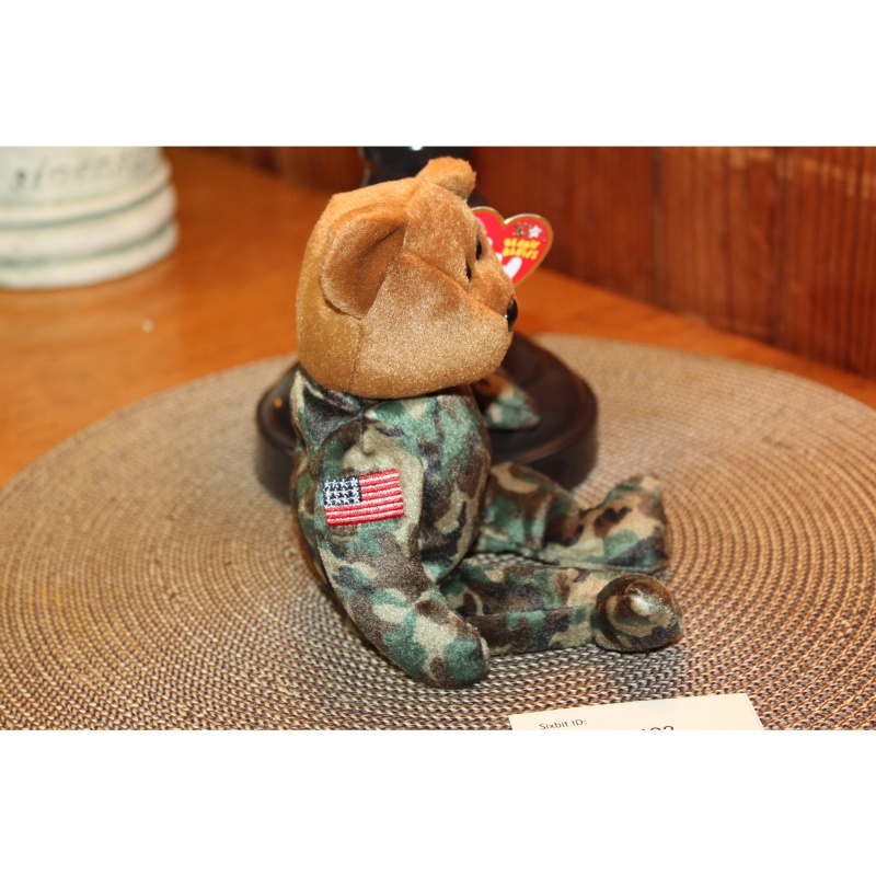 TY Beanie Babies Hero 2003 P.E. Pellets #87483