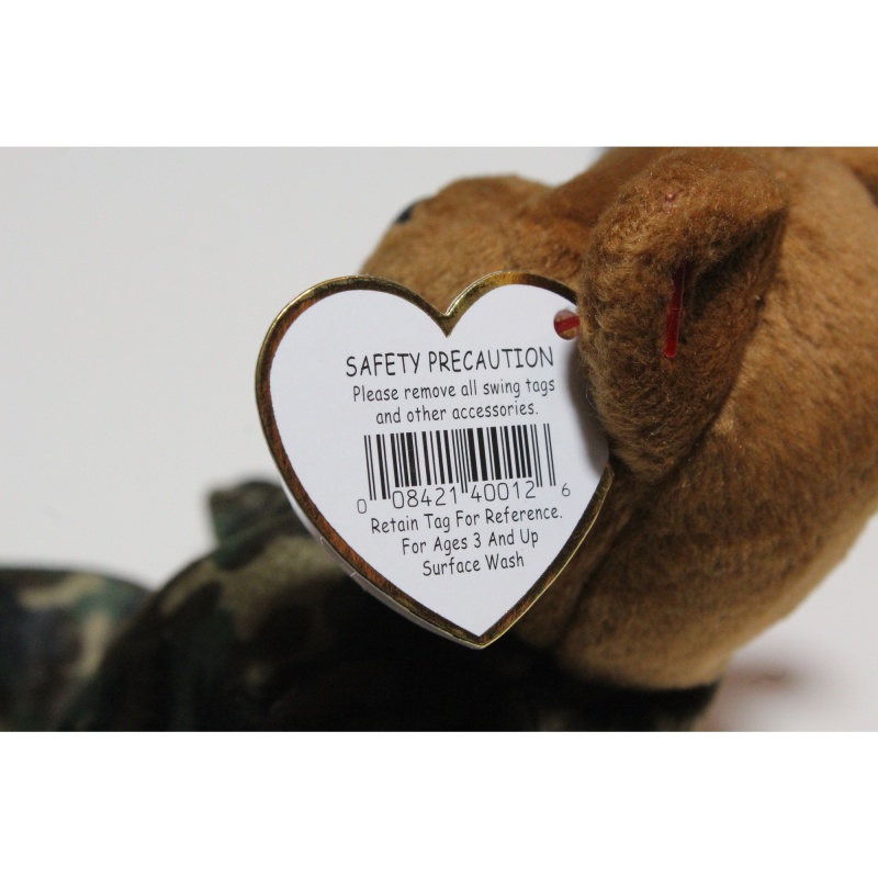 TY Beanie Babies Hero 2003 P.E. Pellets #87483