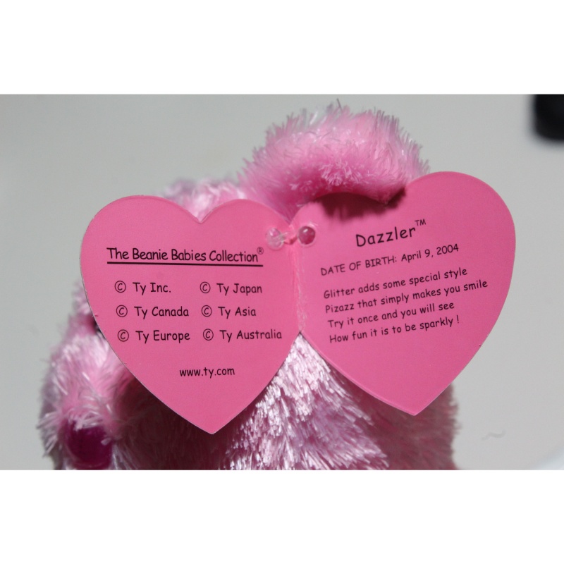 TY Beanie Babies Dazzler 2004 P.E. Pellets #87487