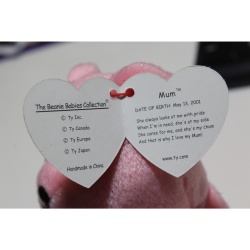TY Beanie Babies Mum 2001 P.E. Pellets #87494
