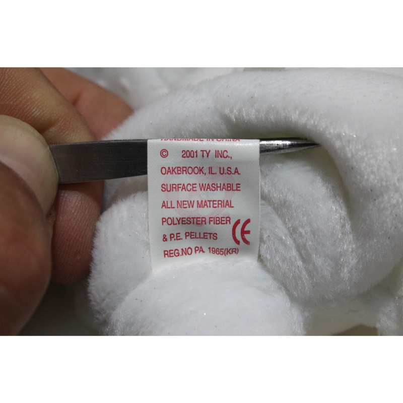 TY Beanie Babies Mrs. 2001 P.E. Pellets #87495