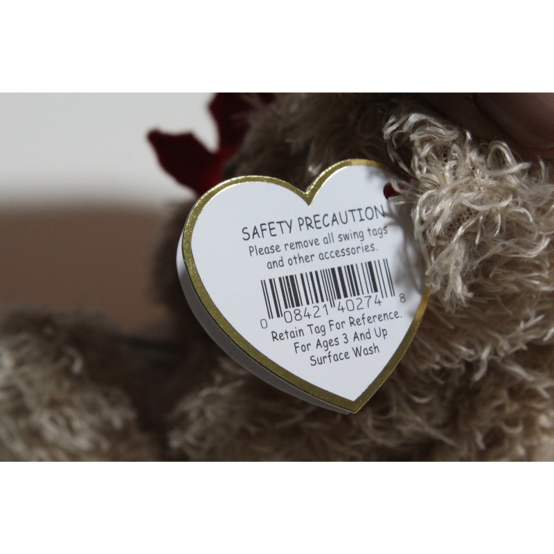 TY Beanie Babies 2005 Holiday Teddy 2005 P.E. Pellets #87500