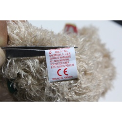 TY Beanie Babies 2005 Holiday Teddy 2005 P.E. Pellets #87500