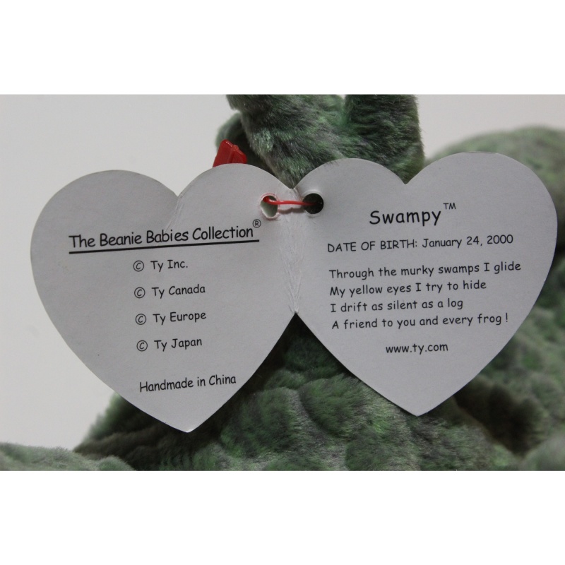 TY Beanie Babies Swampy 2000 P.E. Pellets #87505