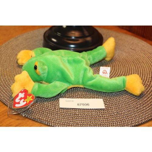 TY Beanie Babies Smoochy 1997 P.E. Pellets #87506