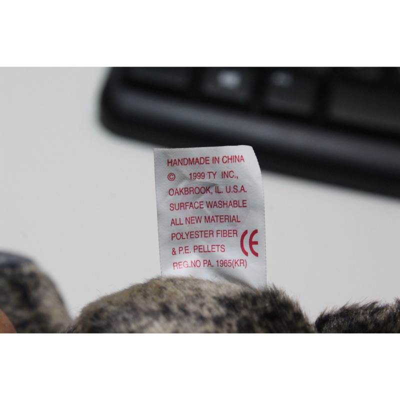 TY Beanie Babies SlowPoke 1999 P.E. Pellets #87508