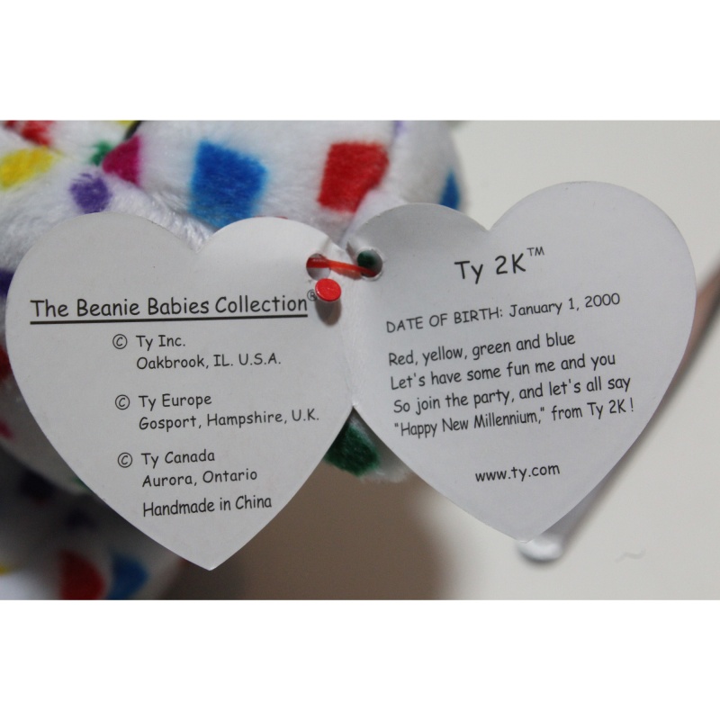 TY Beanie Babies Ty 2K 1999 P.E. Pellets #87510