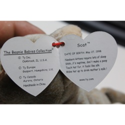 TY Beanie Babies Scat 1999 P.E. Pellets #87512