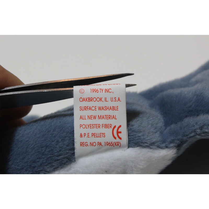 TY Beanie Babies Crunch 1996 P.E. Pellets #87513