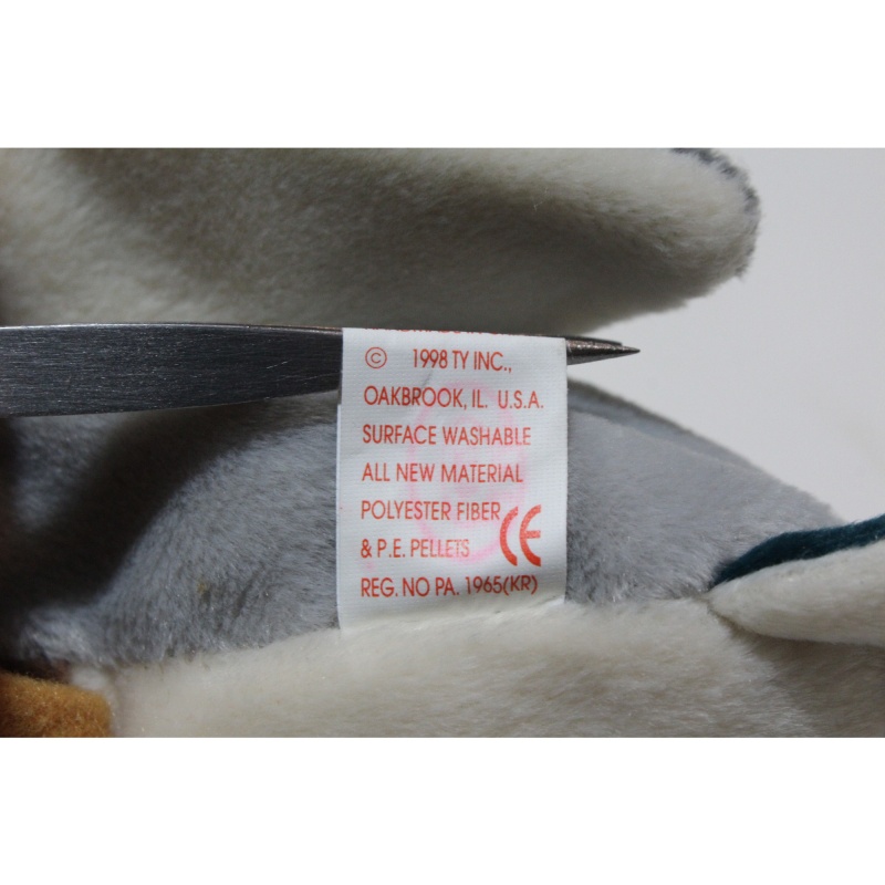 TY Beanie Babies Jake 1998 P.E. Pellets #87515