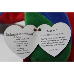 TY Beanie Babies Jabber 1998 P.E. Pellets #87516