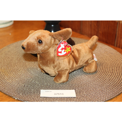 TY Beanie Babies Weenie 1995 PVC Pellets #87518