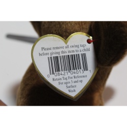 TY Beanie Babies Weenie 1995 PVC Pellets #87518