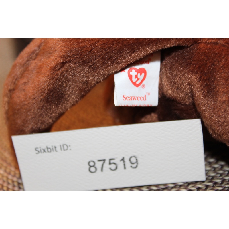 TY Beanie Babies Seaweed 1995 P.E. Pellets #87519