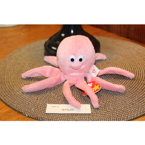 TY Beanie Babies Inky 1993 P.E. Pellets #87520