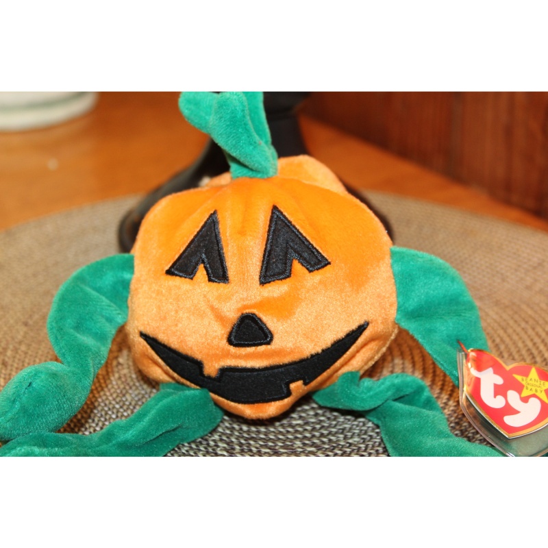 TY Beanie Babies Pumkin 1998 P.E. Pellets #87522