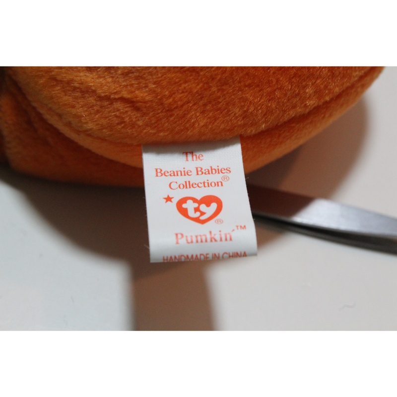 TY Beanie Babies Pumkin 1998 P.E. Pellets #87522