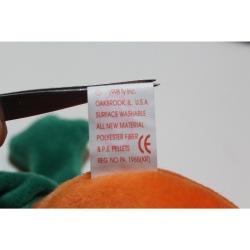 TY Beanie Babies Pumkin 1998 P.E. Pellets #87522