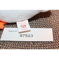 TY Beanie Babies Gracie 1996 PVC Pellets #87523