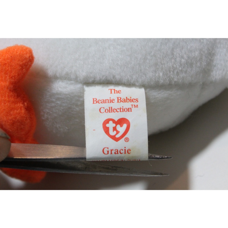 TY Beanie Babies Gracie 1996 PVC Pellets #87523