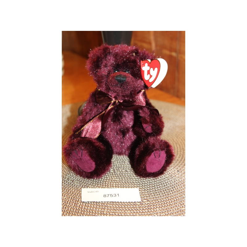 TY Beanie Babies Beargundy 1993  #87531