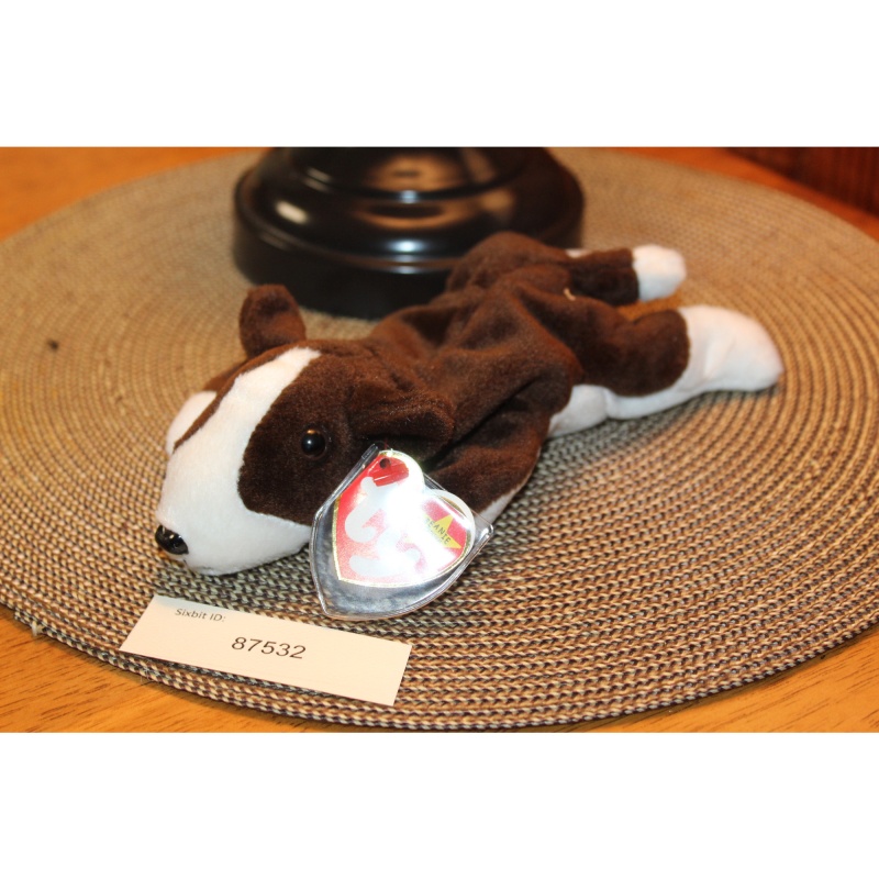 TY Beanie Babies Bruno 1997 P.E. Pellets #87532