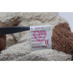 TY Beanie Babies Rufus 2000 P.E. Pellets #87533