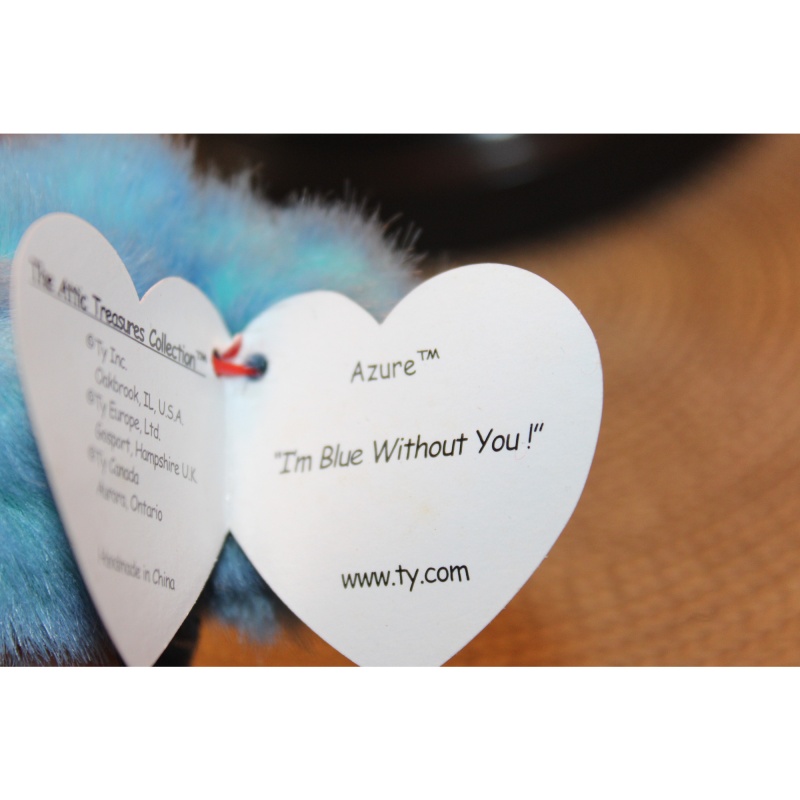 TY Beanie Babies Azure 1993  #87534
