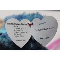 TY Beanie Babies Azure 1993  #87534
